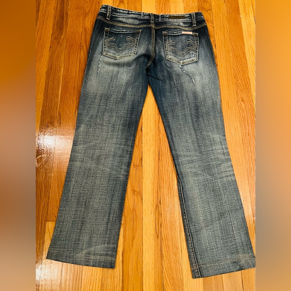 Express Rerock Straight Leg Jeans - Picture 2 of 4